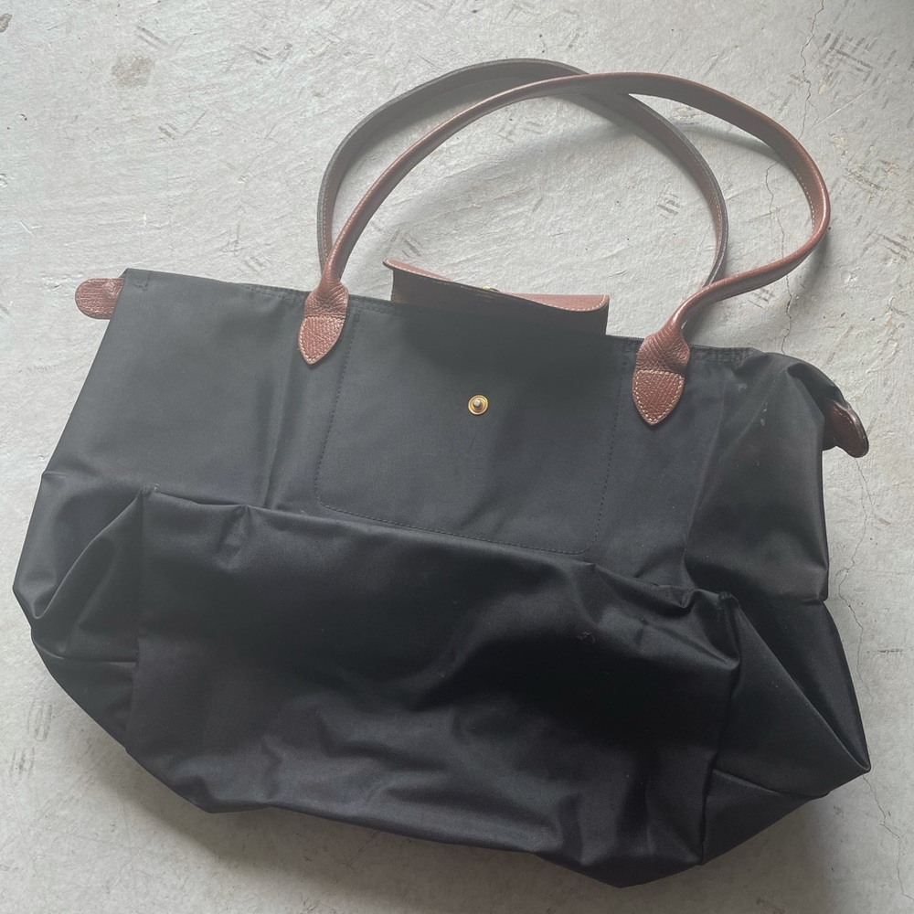 Black Longchamp bag